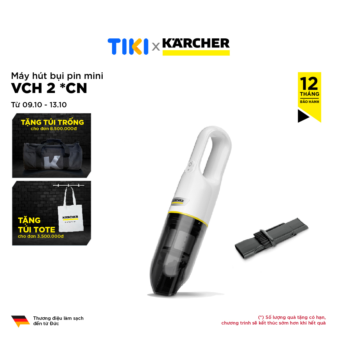 Máy hút bụi cầm tay Karcher VCH 2