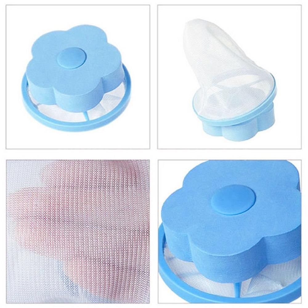 Combo 3 Phao Lọc Cặn Bẩn Lông, Tóc, Bông Trong Máy Giặt - Hàng Chất Lượng