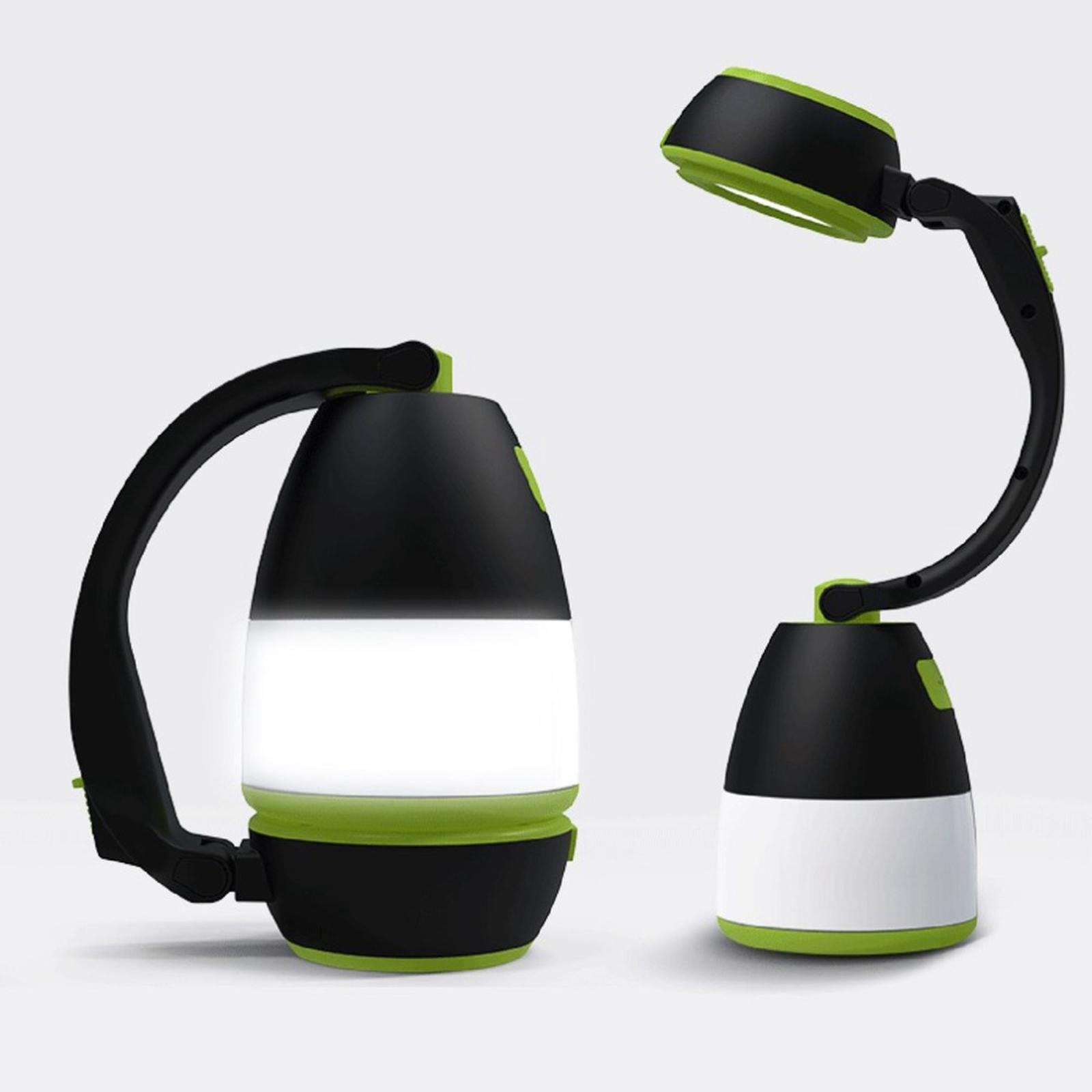 Camping Light Lantern Lamp Flashlight Torch Reading Lamp Strobe Green