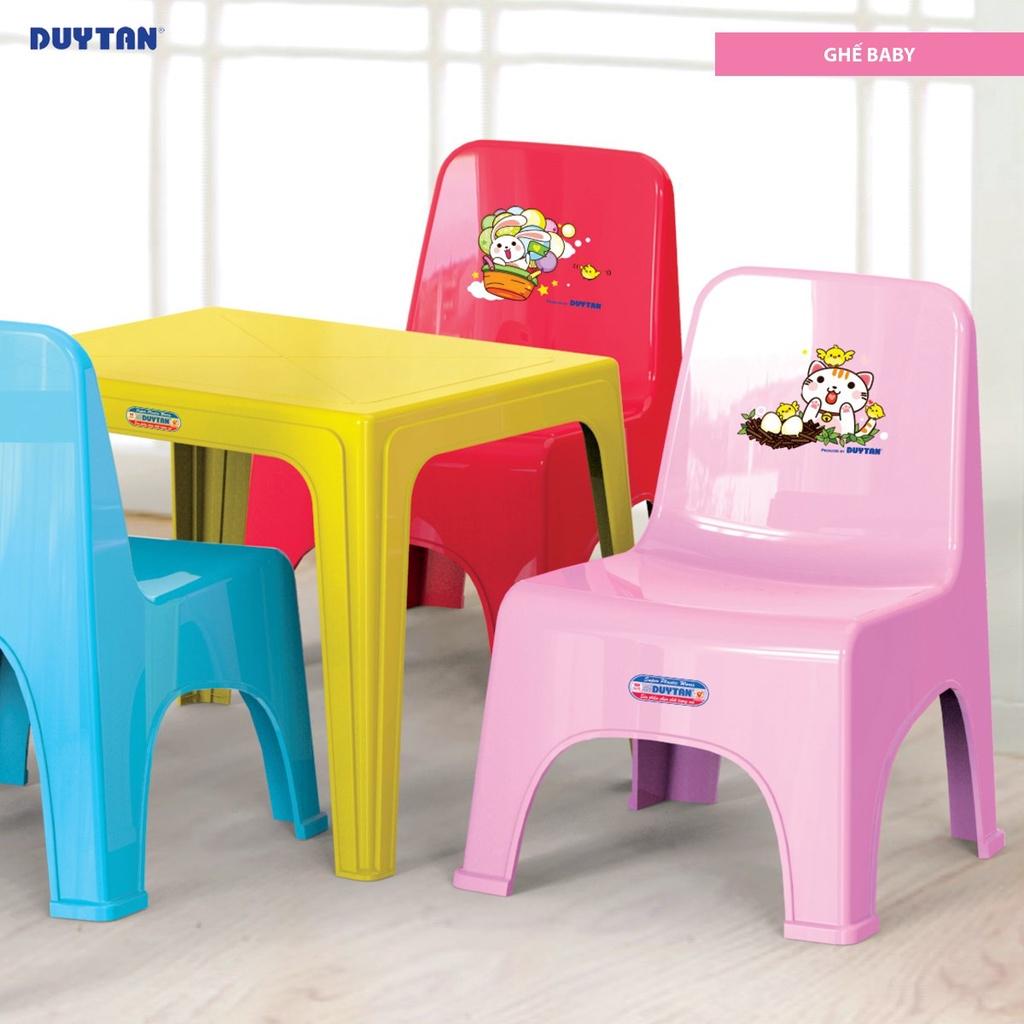 Ghế Nhựa Baby Duy Tân- KT 37.5 x 37.5 x 50.5 cm