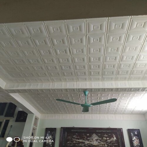 Bộ 10 Tấm Xốp Dán Tường Da Ô Vuông, Da P3