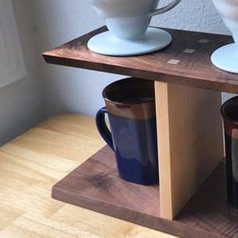 Giá đỡ pha cà phê Drip Coffee bằng gỗ