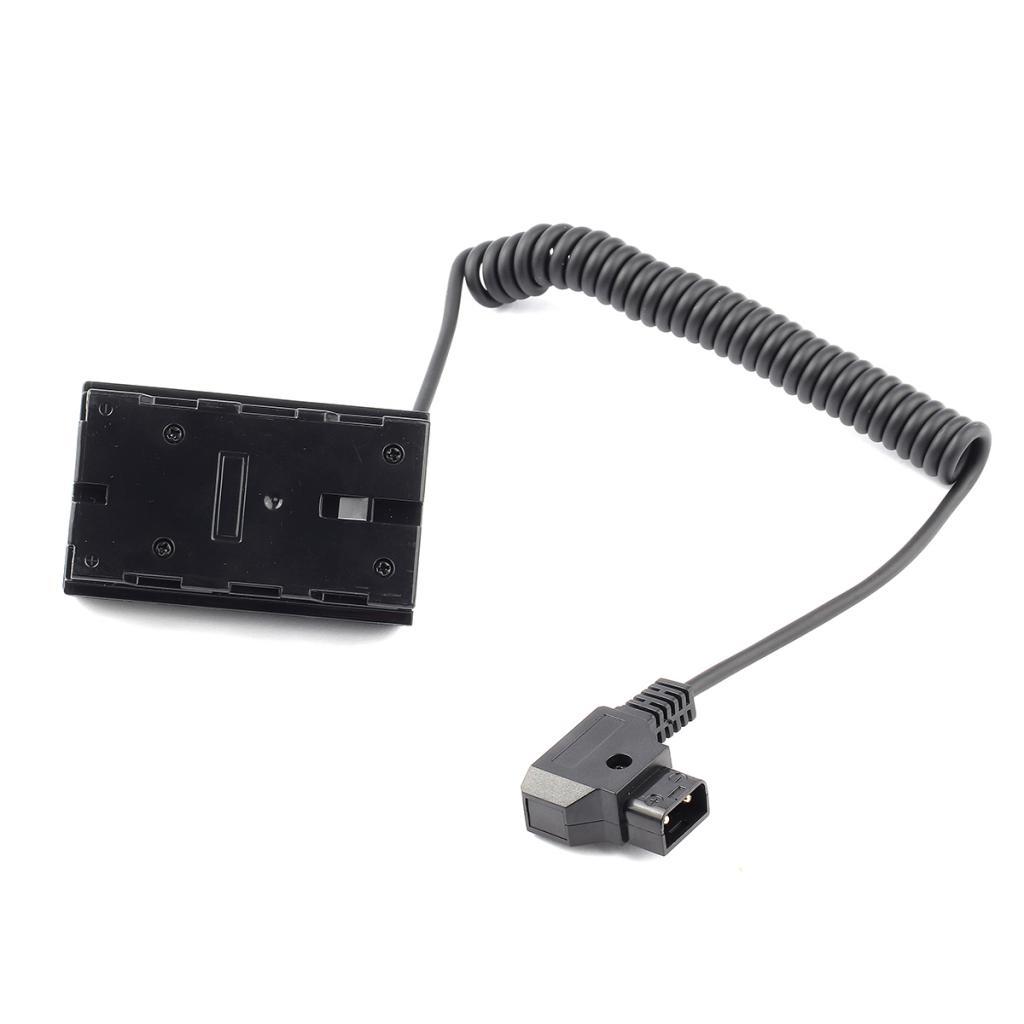 D-Tap To NP-F550 Dummy Battery Power Cable/Adapter For NP F550 F570