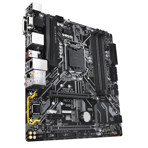 Bo Mạch Mainboard GIGABYTE H370M-D3H - Hàng chính hãng