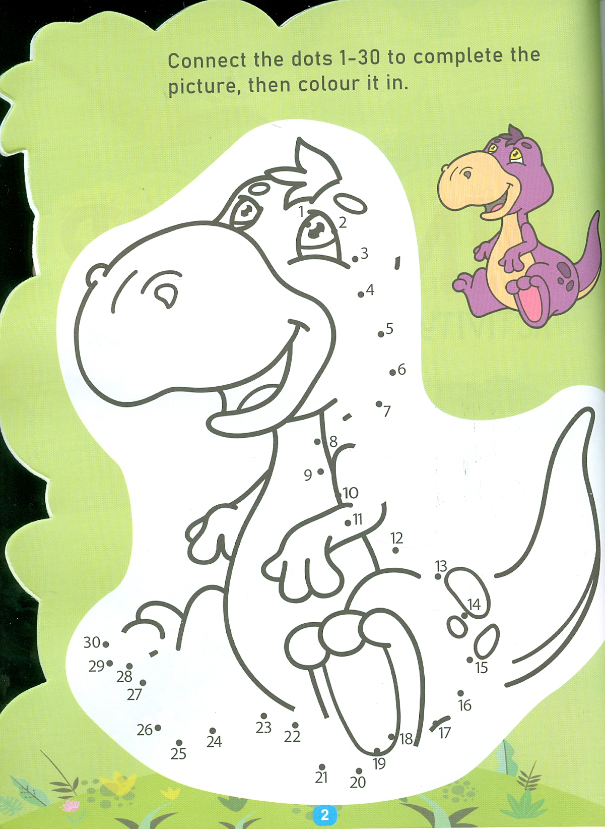 Dinosaurs - Activity And Colouring Book (Sách Hoạt Động Và Tô Màu: Khủng Long)