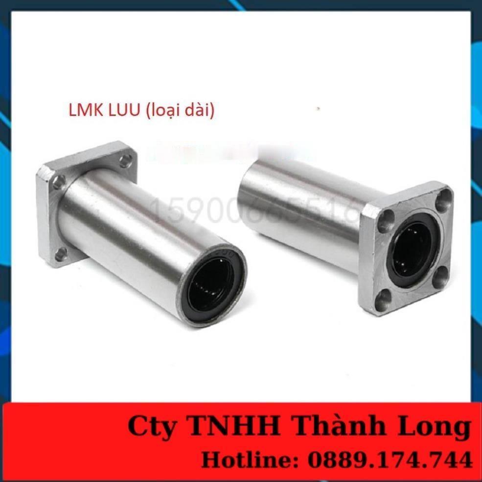 Bi trượt LMK loại dài/ con trượt mặt bích vuông loại dài LMK8LUU/ LMK10LUU/ LMK12LUU/ LMK16LUU cao cấp