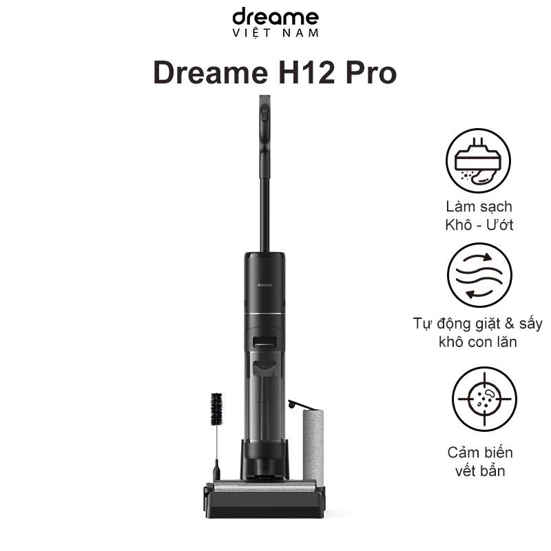 Máy Hút Bụi Lau Nhà Khô Và Ướt Cầm Tay Không Dây Dreame H12 Pro. Hàng chính hãng