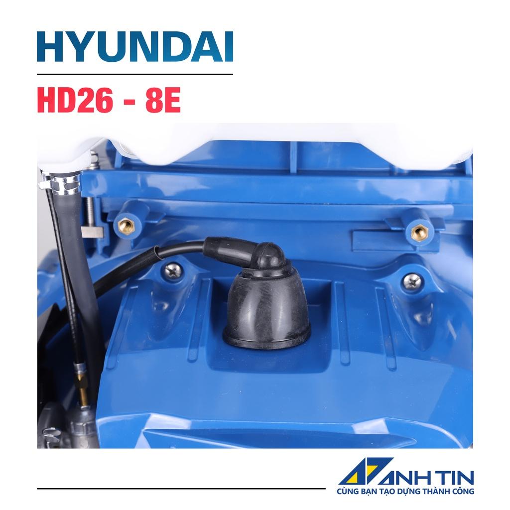 Máy phun hạt chính hãng HYUNDAI HD26-8E sạ lúa, sạ phân, phun khử khuẩn |