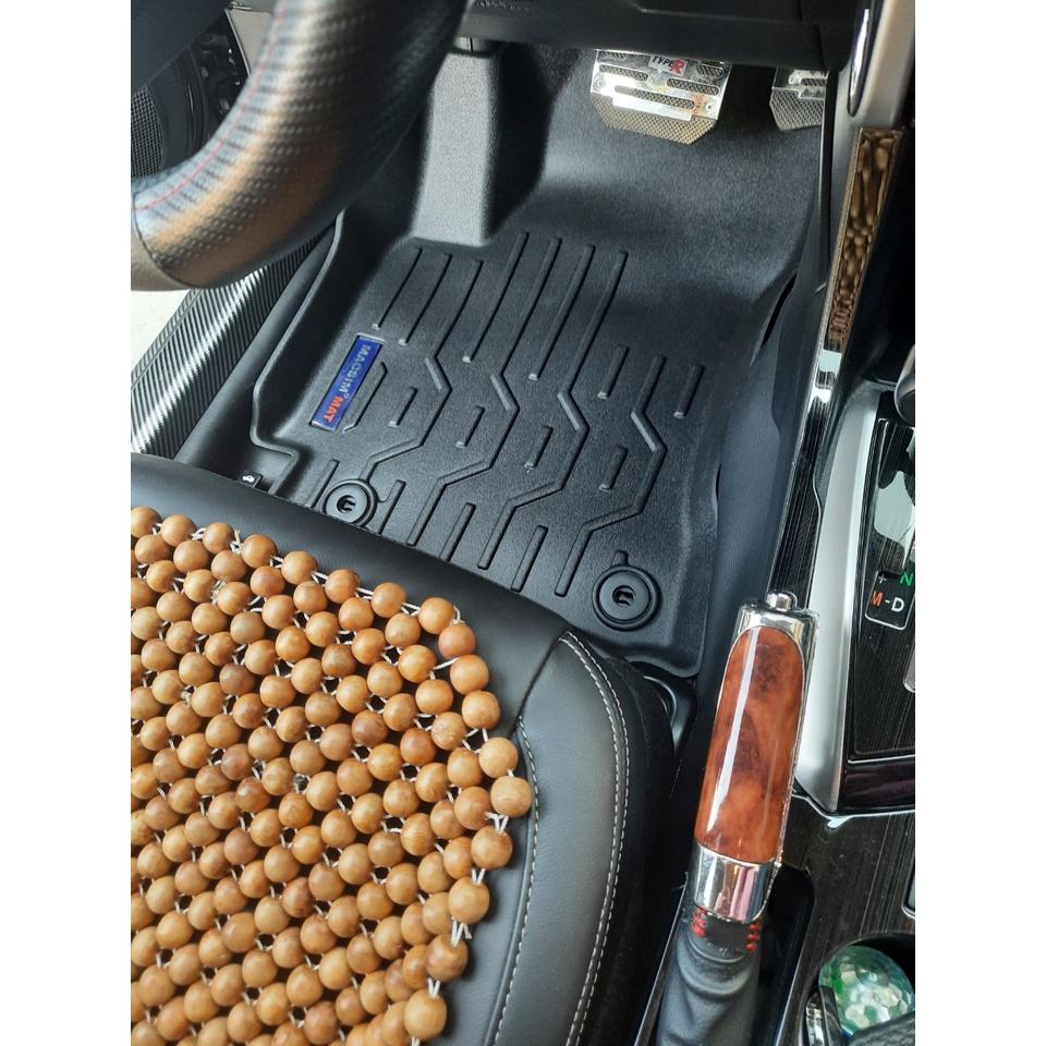 Thảm lót sàn xe ô tô Toyota Corolla Altis 2019 + Nhãn hiệu Macsim chất liệu nhựa TPV cao cấp màu đen