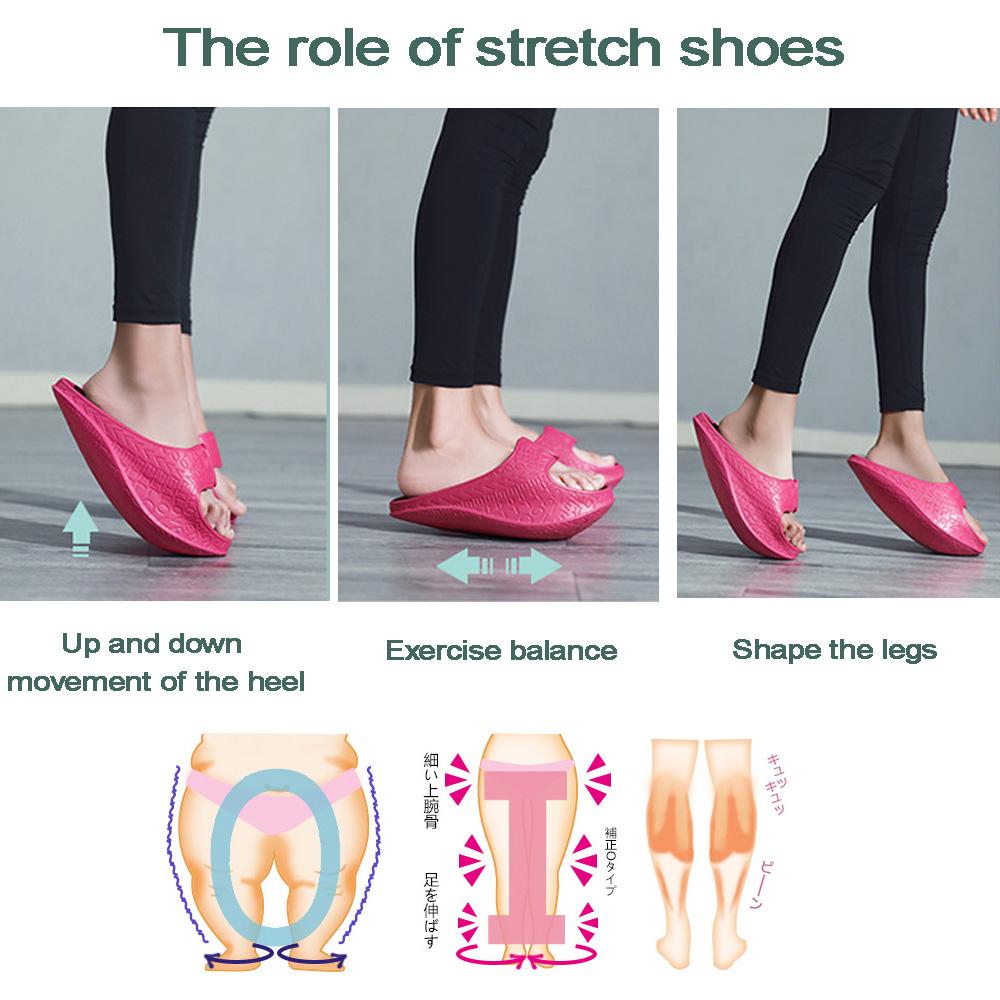 Thể Thao Xoay Tập Thể Dục Tạo Cân Bằng Dép Trải Dài Giày Massage Nhà Stovepipe Đẹp Chân Nữ Giảm Béo Đầm Giày