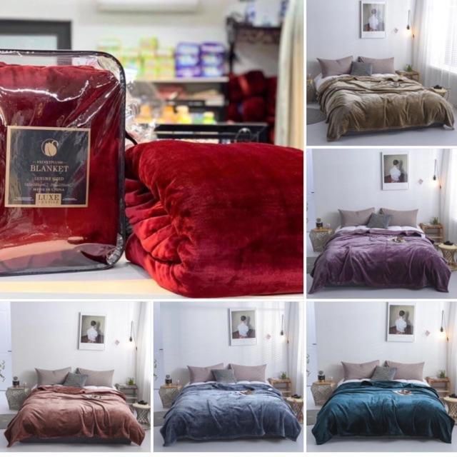 Chăn lông thỏ 2.5kg Blanket chuẩn hàng loại 1