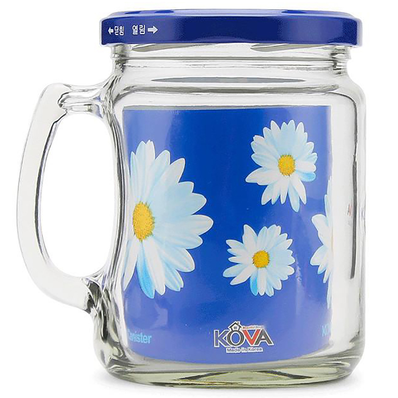 Bộ 3 Hũ Thủy Tinh Có Tay Cầm 500ml KOVA HTC