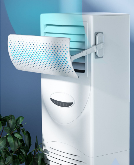 Tấm Gió Điều Hòa Có Lớp Lọc Ion Âm Cho Máy Lạnh Đứng Máy Lạnh Tủ SWING PROTECT