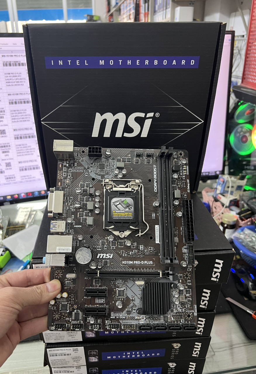 Bo Mạch Chủ (Mainboard) MSI H310M PRO-D PLUS (HÀNG CHÍNH HÃNG)