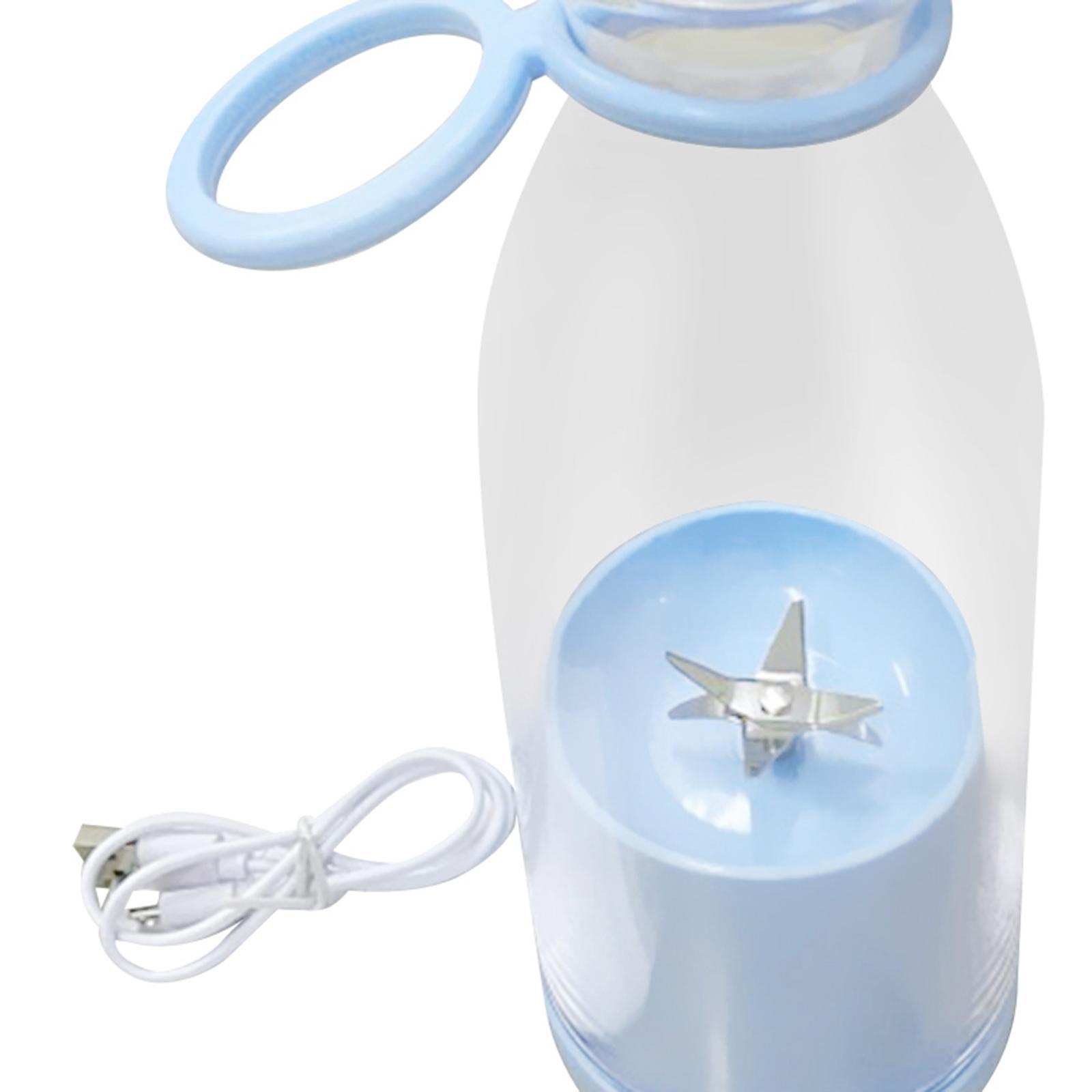 Electric Juicer Juice Mixer Portable Blender Multifunctional Office 6 Blade Personal Travel Blender Juicer Cup with Lids for Watermelon BBQ