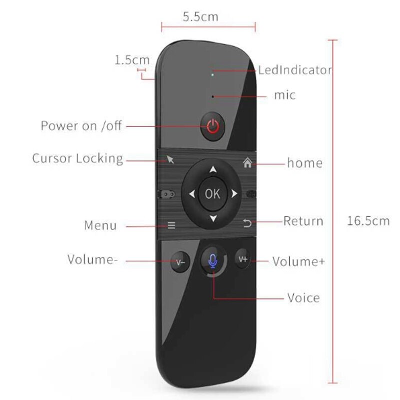 CHUỘT BAY GIỌNG NÓI TIẾNG VIỆT CÓ PIN SẠT VÀ MIC VOICE M8 PHÍM TẮT MỞ NGUỒN TIẾT KIỆM PIN