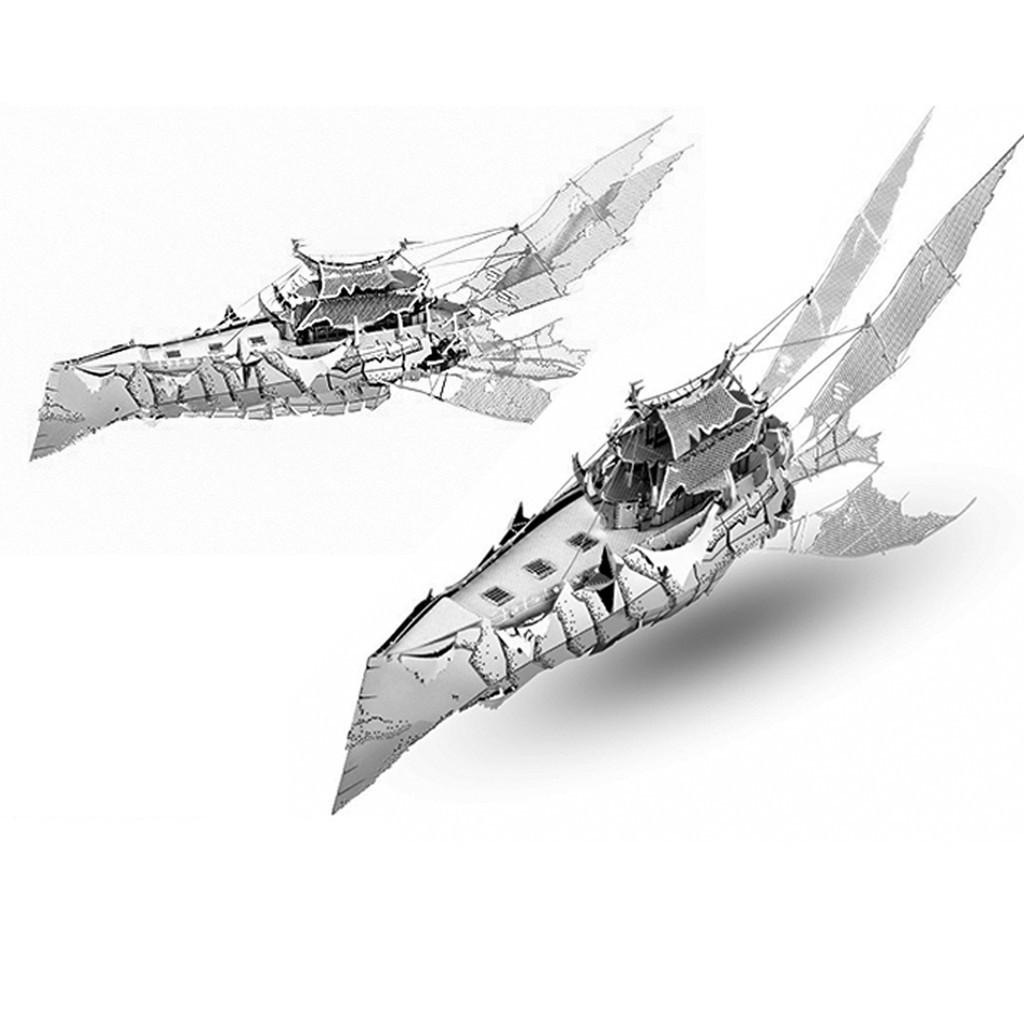 Mô Hình Lắp Ráp 3d Phi Thuyền Bóng Đêm Mayra