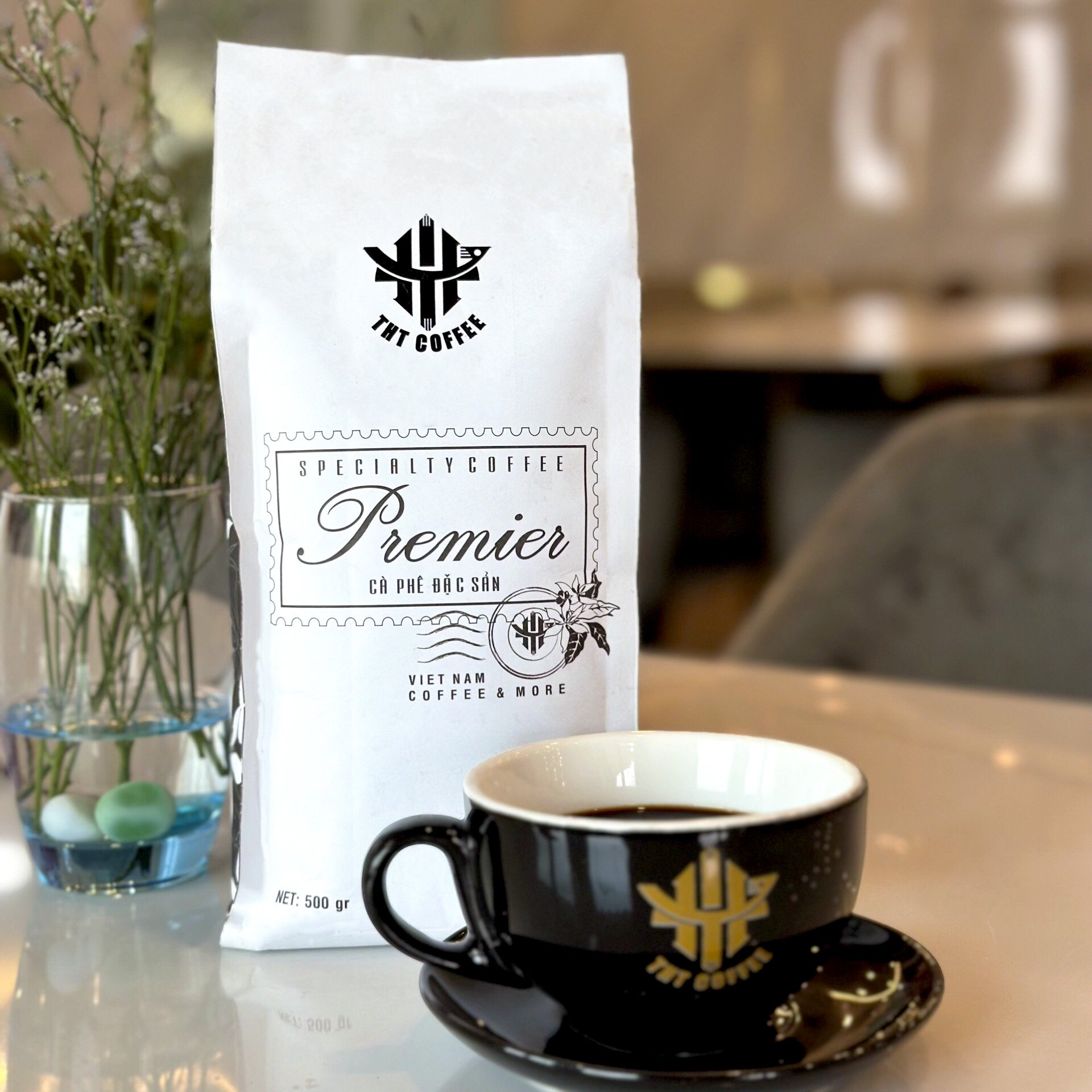 Cà phê pha máy, pha phin Premier - THT Coffee