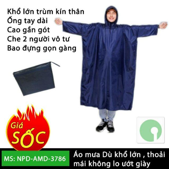 Hình ảnh ÁO MƯA CÁNH DƠI VẢI DÙ CAO CẤP