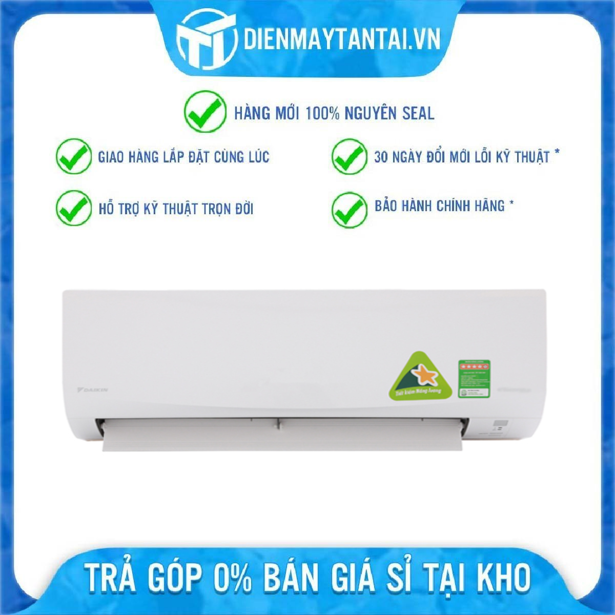 Máy lạnh Dakin 1.5 HP FTF35UV1V/RF35NV1V - HÀNG CHÍNH HÃNG