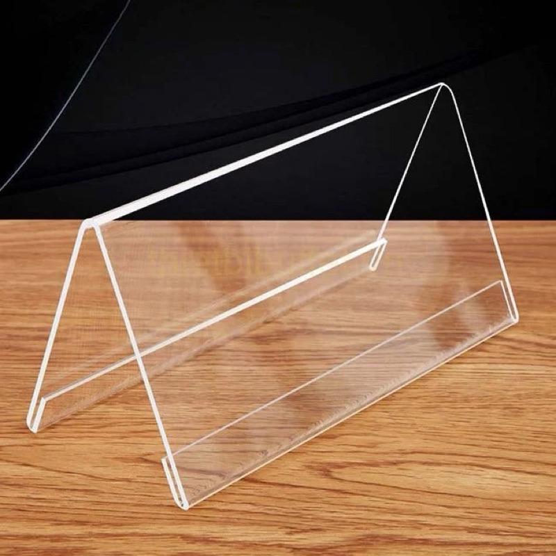Combo 10 cái 6x9cm, Kệ mica chức danh, bảng tên học sinh, menu mica chữ A 2 mặt, bảng giá, tên sản phẩm  ,SA5431 SH433