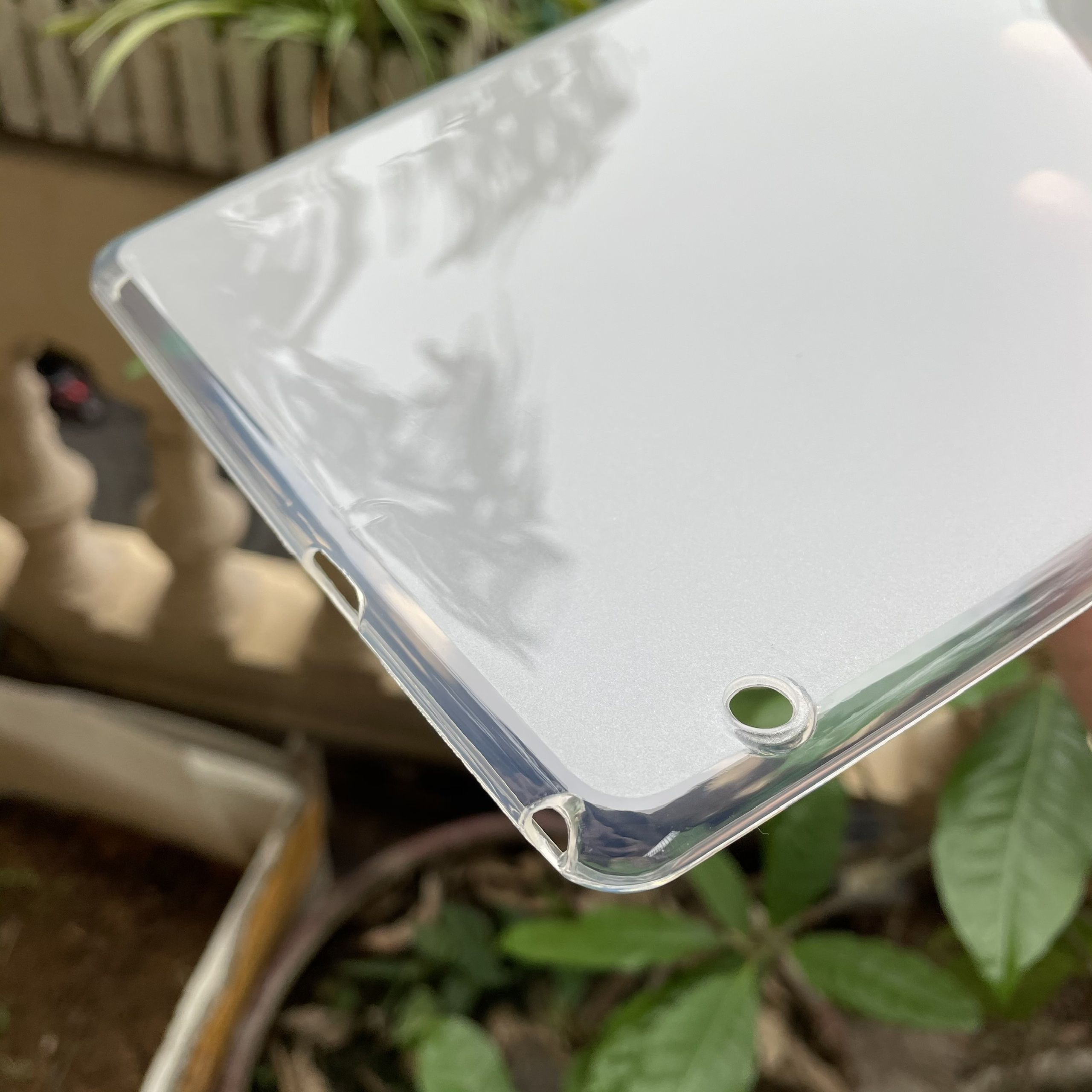 Ốp lưng cho Huawei Mediapad T5 10.1 inch - Silicon dẻo nhám chống bám vân tay