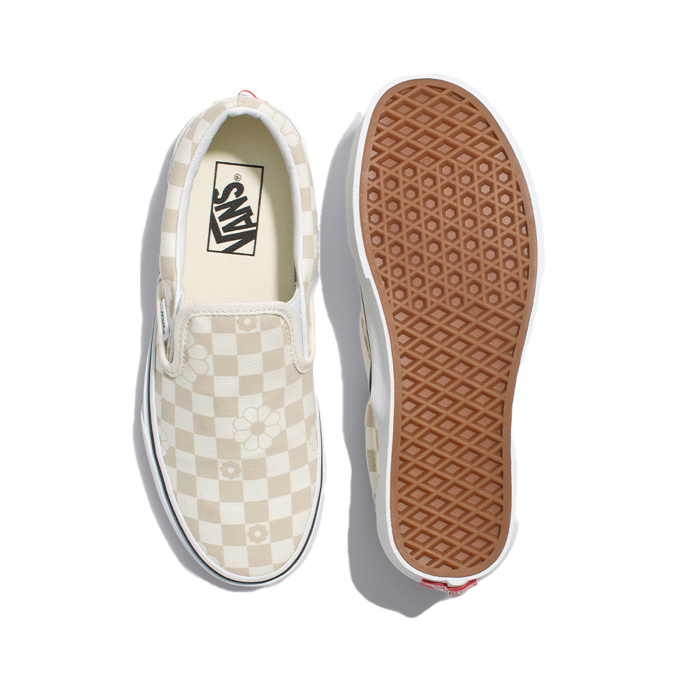 Giày Vans Classic Slip-On Floral Checkerboard VN0009Q7CD3