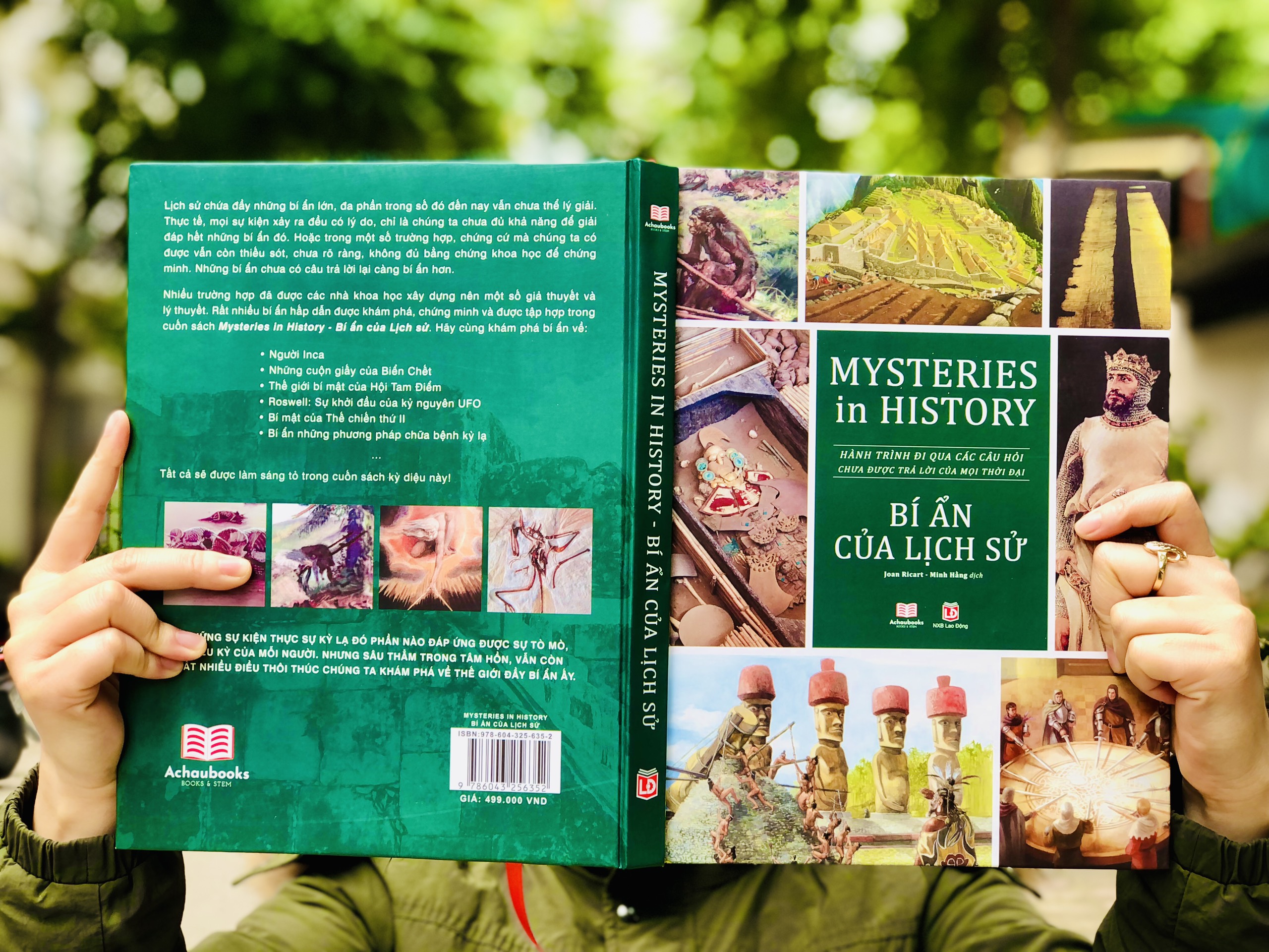 Sách Lịch Sử - Bí Ẩn Của Lịch Sử ( Mysteries In History ) - Sách Bách Khoa Toàn Thư Lịch Sử, Giải Đáp Mọi Bí Ẩn Lịch Sử Từ Sơ Khai Đến Hiện Đại - Á Châu Books - Bìa Cứng, In Màu