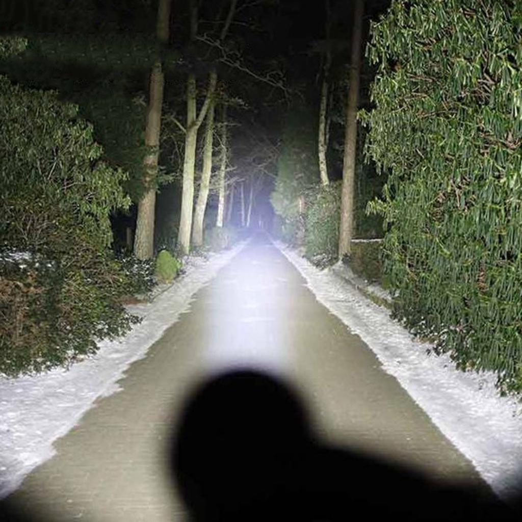 COB Light Lamp Camping Flashlight USB Rechargeable Fixed-focus