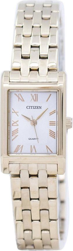 Đồng Hồ Nữ Citizen Dây Thép Không Gỉ EJ6123-56A - Mặt Trắng