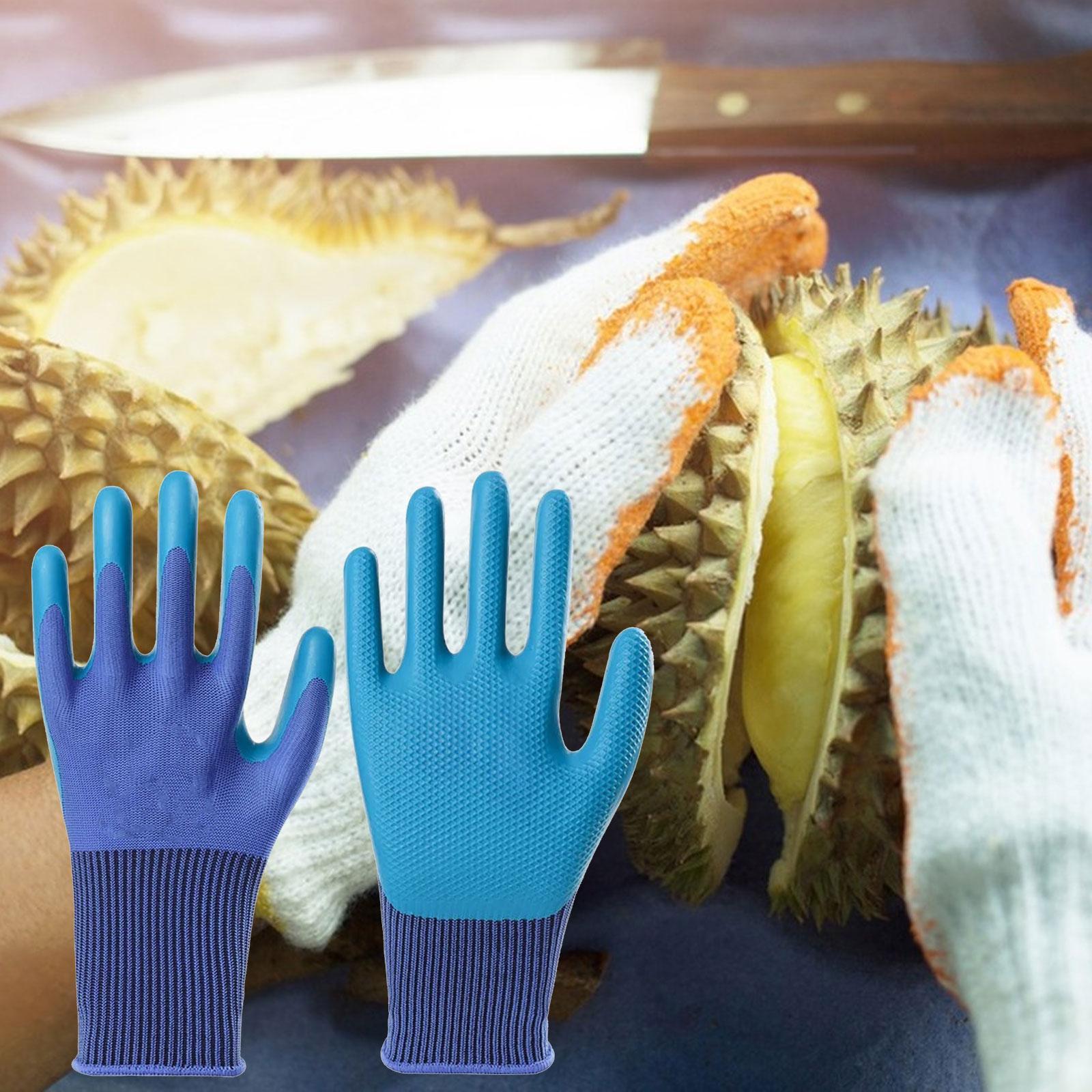 Garden Gloves Durian Peeling Gloves Work Gloves Machine Wash Gardening Tool