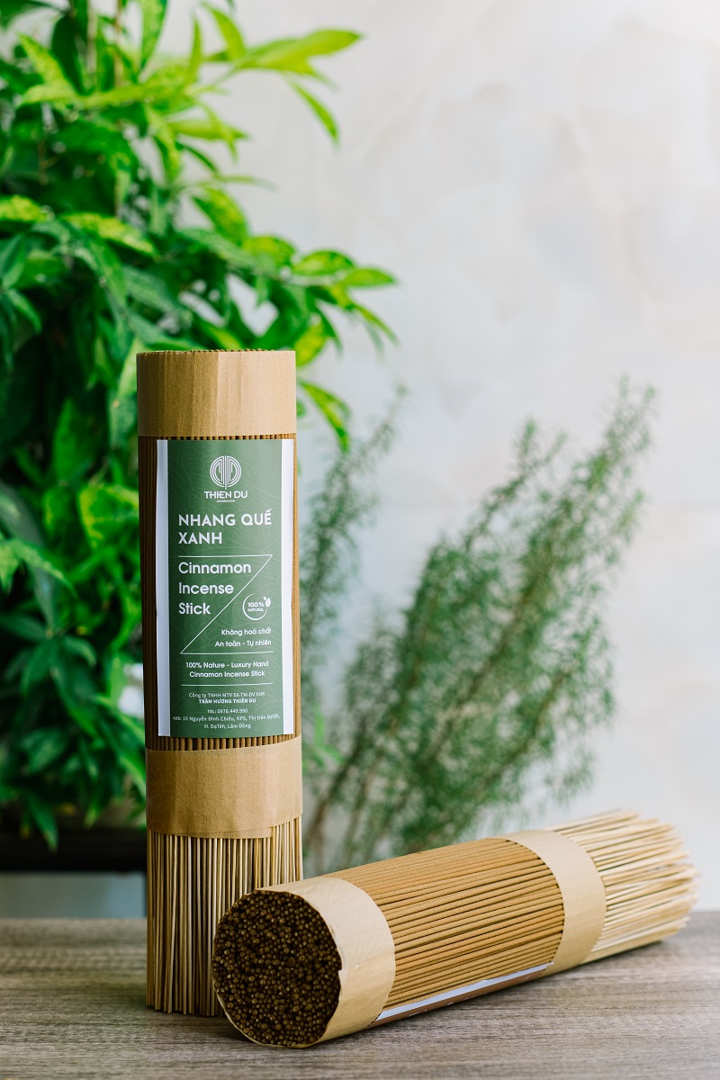 Nhang Lá Quế Hương Thơm Nhẹ Nhàng Dễ Chịu - Thiên Du Agarwood