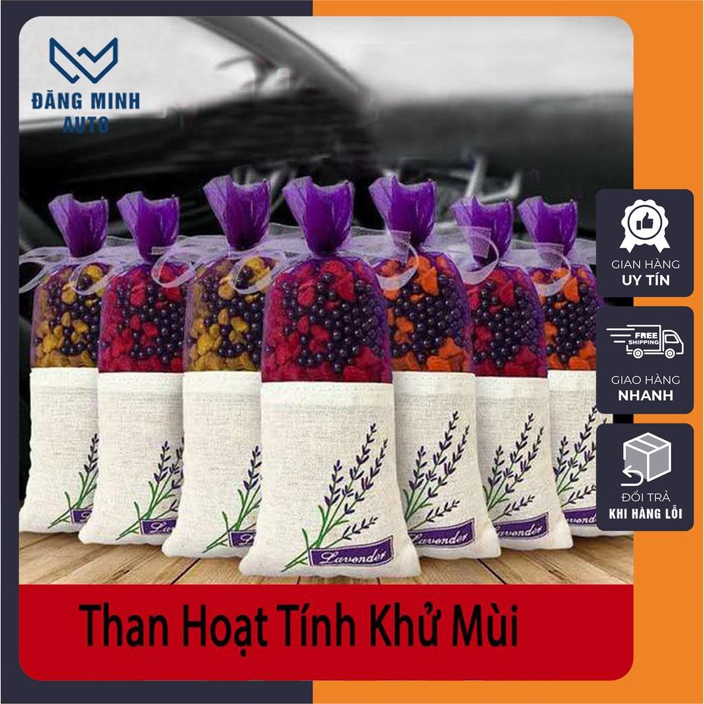 Túi than hoạt tính khử mùi ô tô hương hoa nhài oải hương hoa quế khử mùi không khí xe hơi ST009