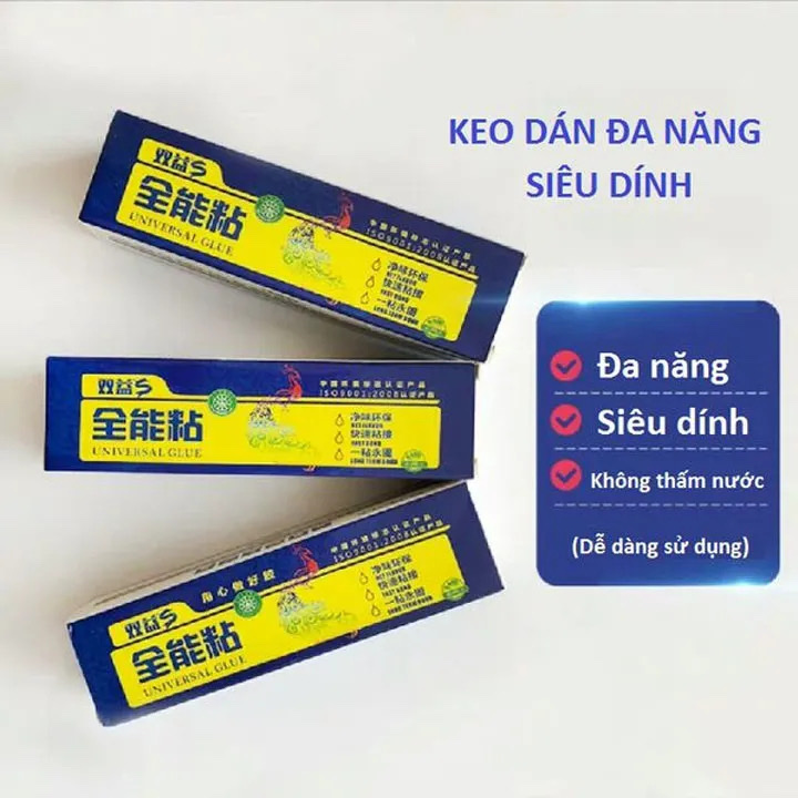 Tuýp keo dán lên tường đa năng 60gr , thiết kế thông minh độ kết dính cao dán trên mọi chất liệu ,chịu nước , chịu nhiệt , nhanh khô 