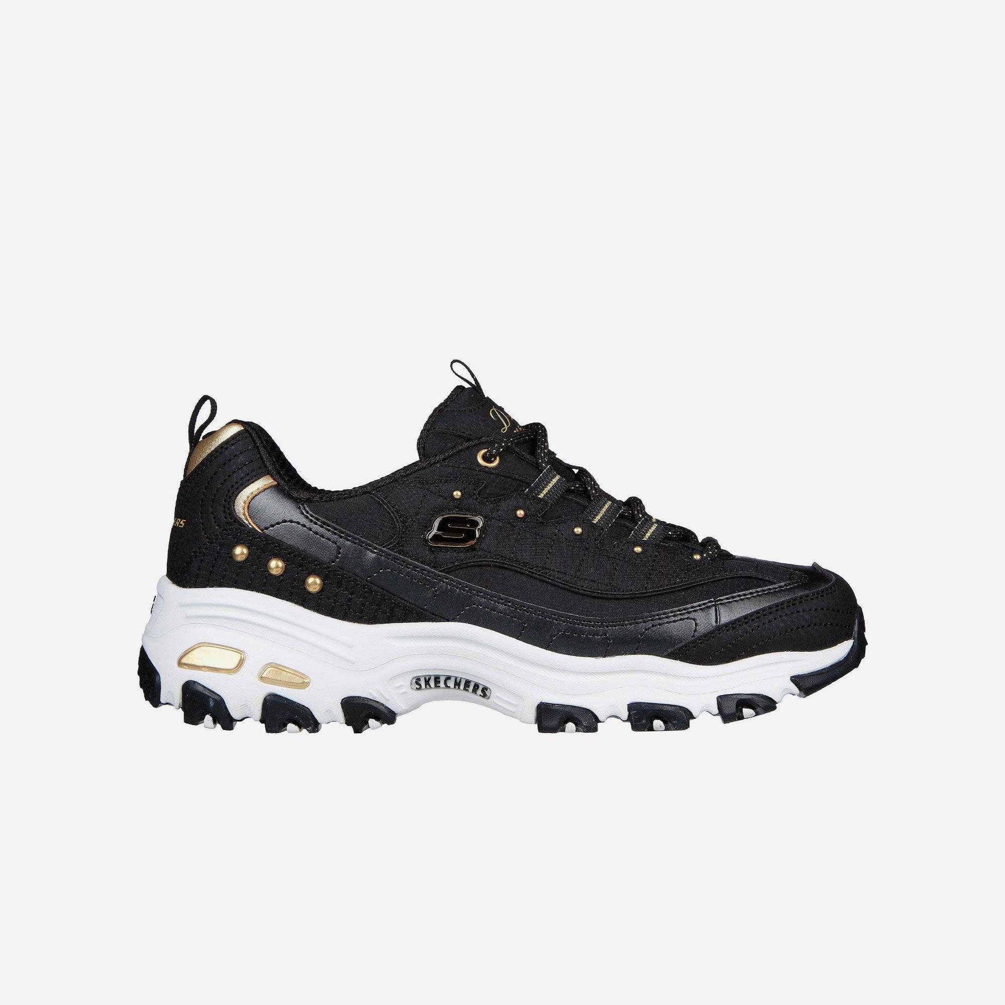 Giày sneaker nữ Skechers D'Lites - 149267-BKGD