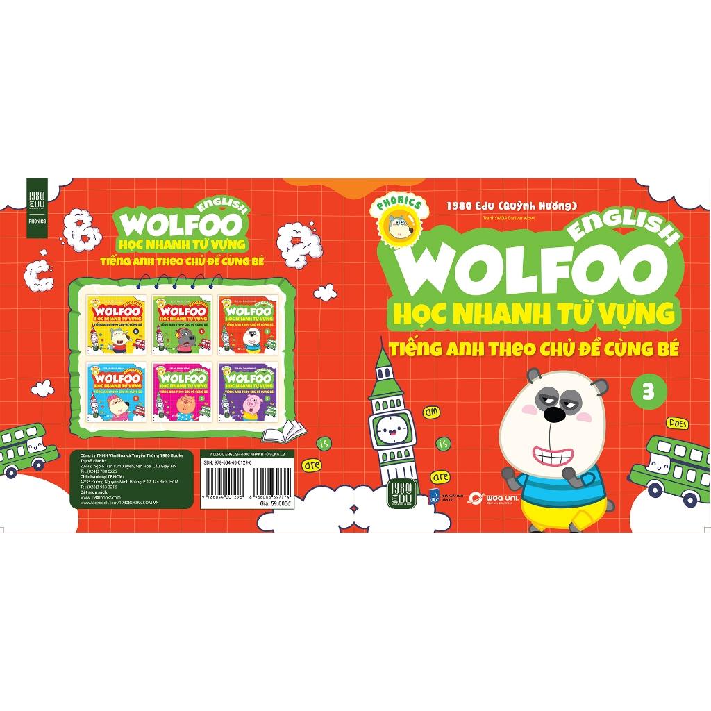 Sách - Wolfoo English – Học Nhanh Từ Vựng Tiếng Anh Theo Chủ Đề Cùng Bé 3
