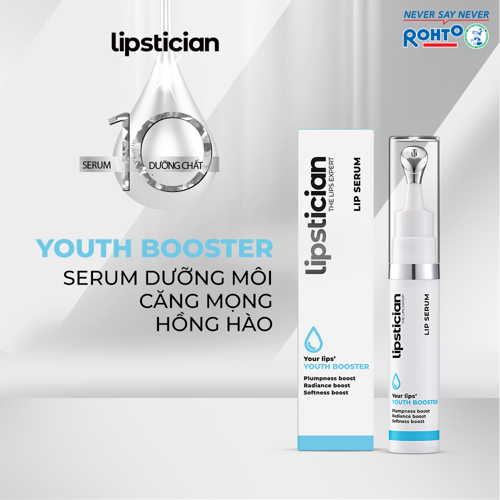 Serum Dưỡng Môi Căng Mọng Hồng Hào Lipstician Lip Serum Youth Booster (9g)