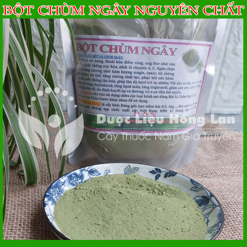 Bột Chùm Ngây 500g Sấy Lạnh 100% Nguyên Chất - Hàng Công Ty loại 1