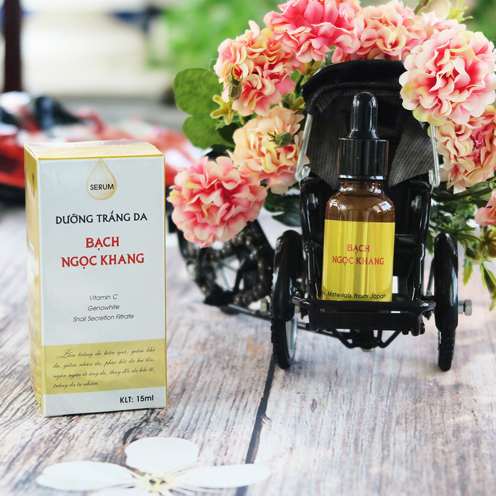Serum dưỡng trắng da Bạch Ngọc Khang 15ml