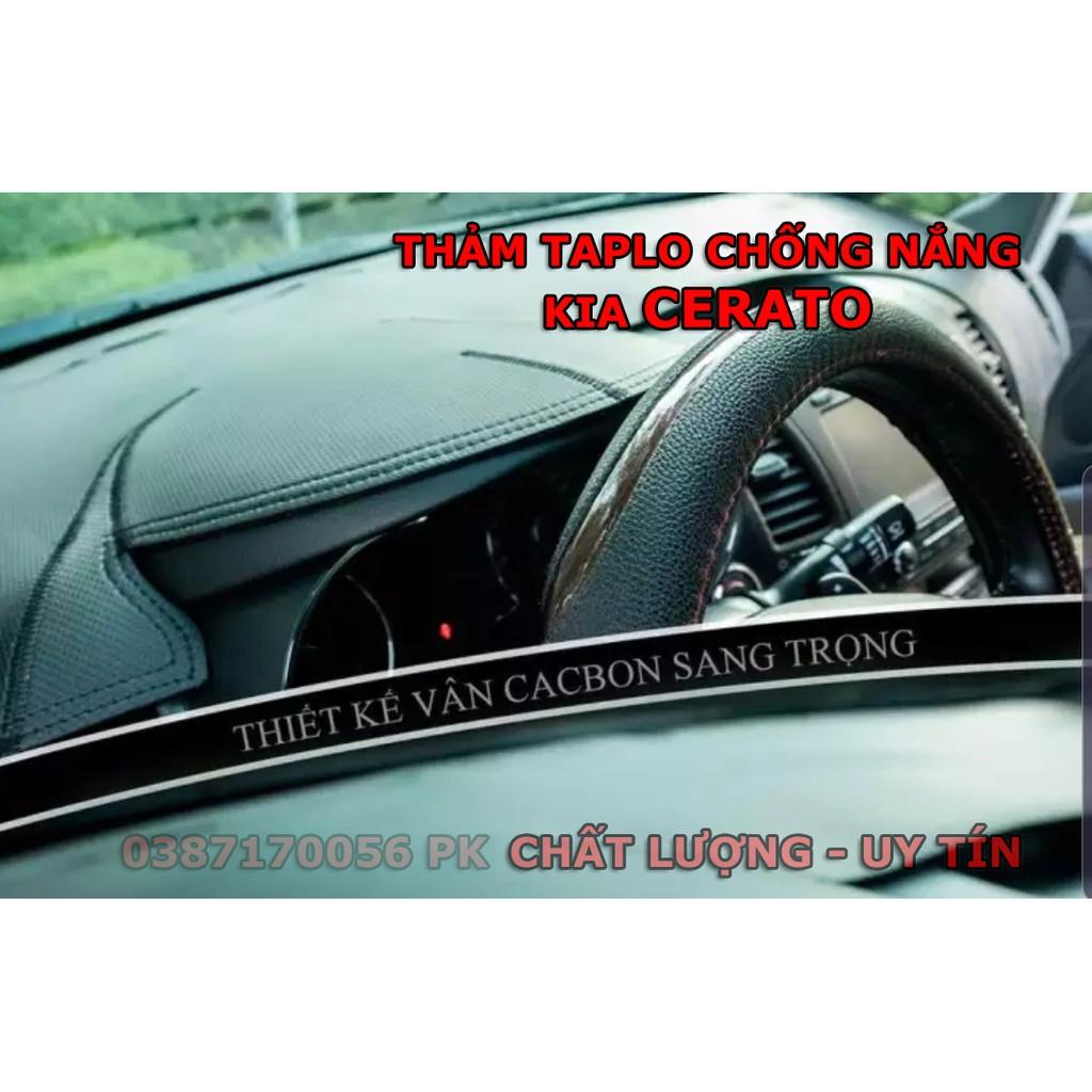 Thảm chống nóng taplo cerato nhung mịn