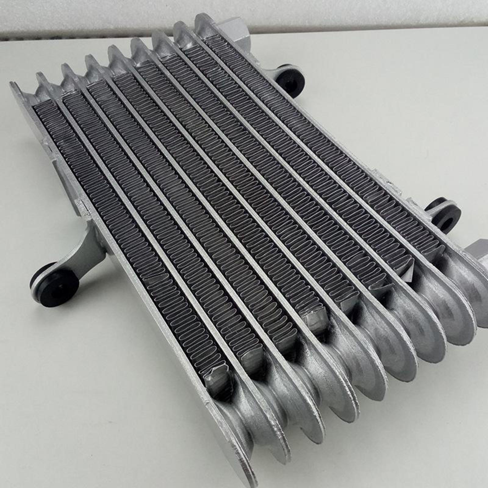Aluminum Alloy Engine Oil Cooler Cooling Radiator Replacement Accessory Easily Use