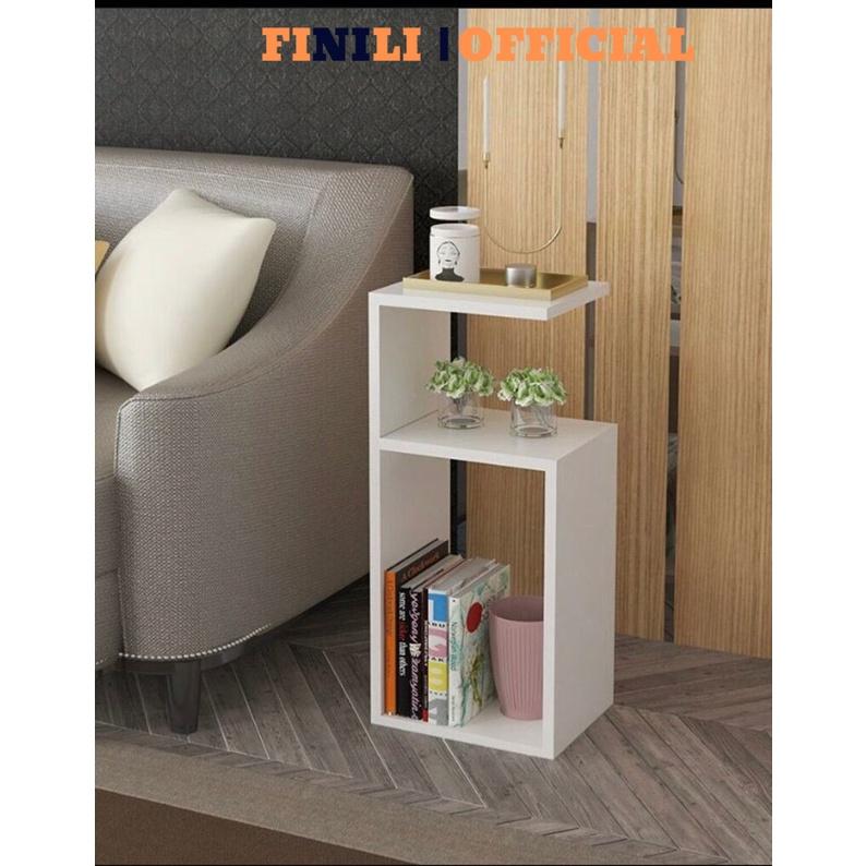 Tab đầu giường phòng ngủ FINILI dùng làm kệ sofa phòng khách kết hợp trang trí FNL0991