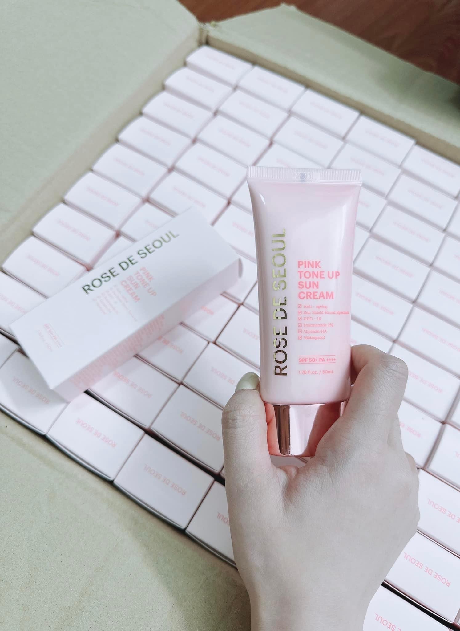 Kem chống nắng ROSE DE SEOUL (spf 50+ PAA++) 50ml bản mới 2023 hạn 2027