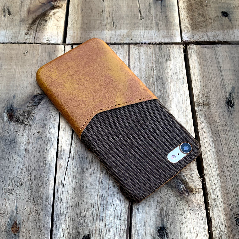Ốp lưng da vải kiêm ví dành cho iPhone 7 / iPhone 8