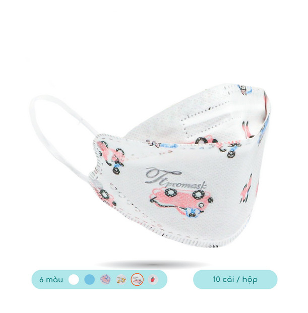 Hộp 10 Khẩu Trang Trẻ Em Cho Các Bé