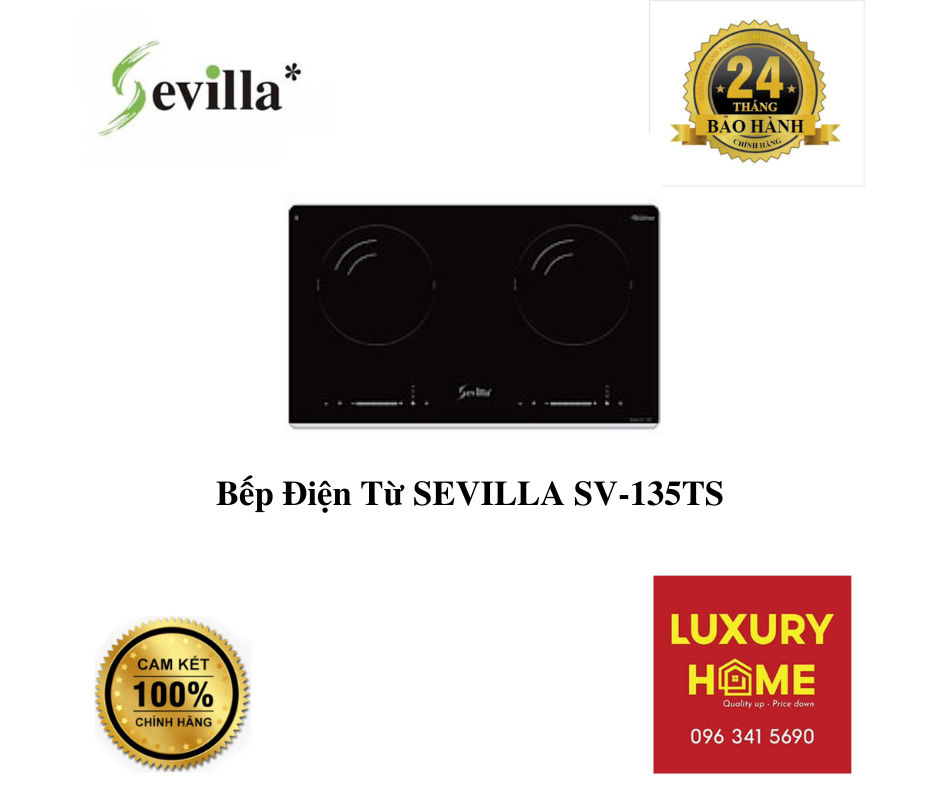 Bếp Điện Từ SEVILLA SV-135TS - Chính Hãng