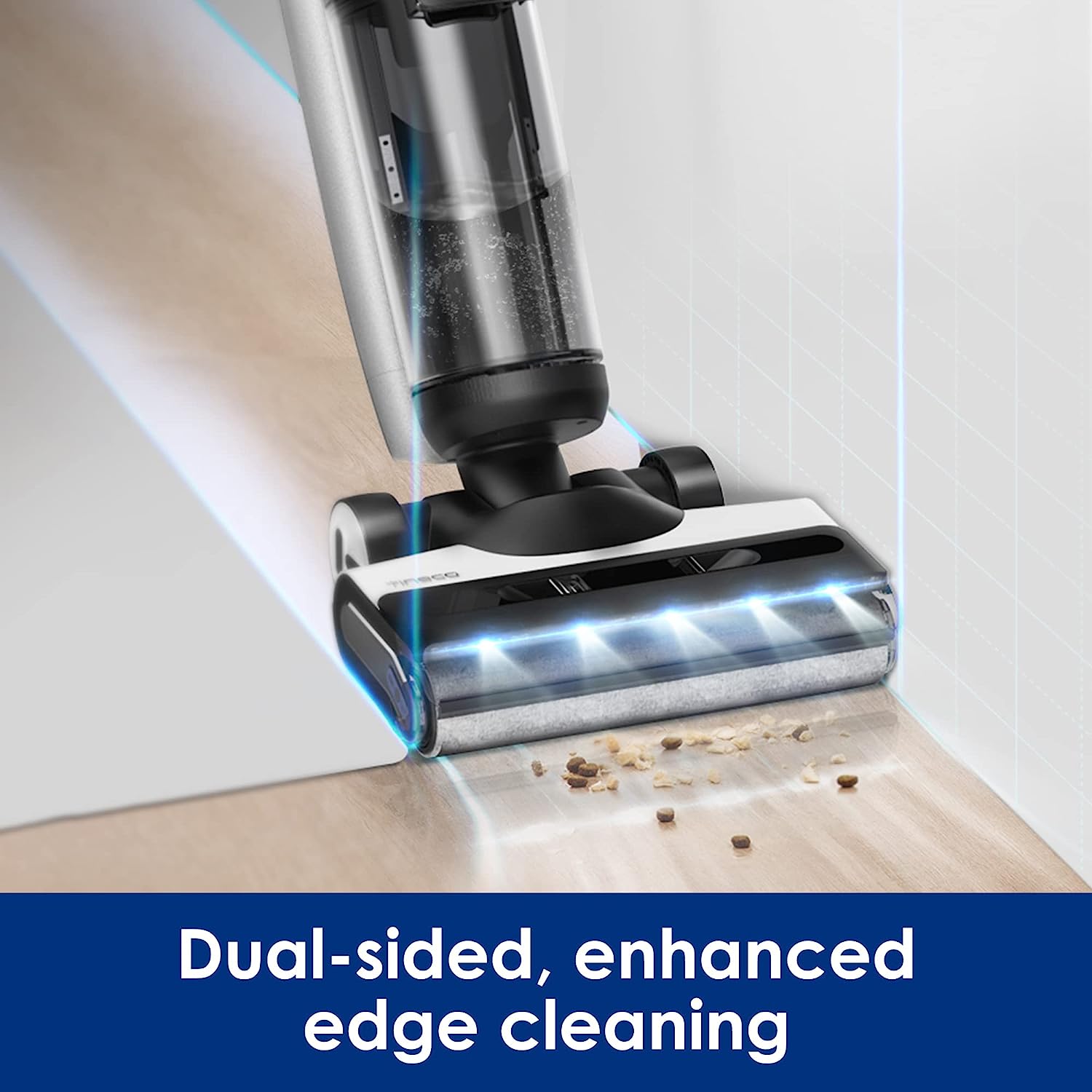 Máy Hút Bụi Lau Sàn Khô Uớt TINECO Floor One S7 PRO Bản Quôc Tế Tự Giặt Giẻ, Diệt Khuẩn, Sấy Khô Tự Động Thương Hiệu Mỹ Lực Hút 15,000 Pa, Công Suất 220 W - Hàng Nhập Khẩu