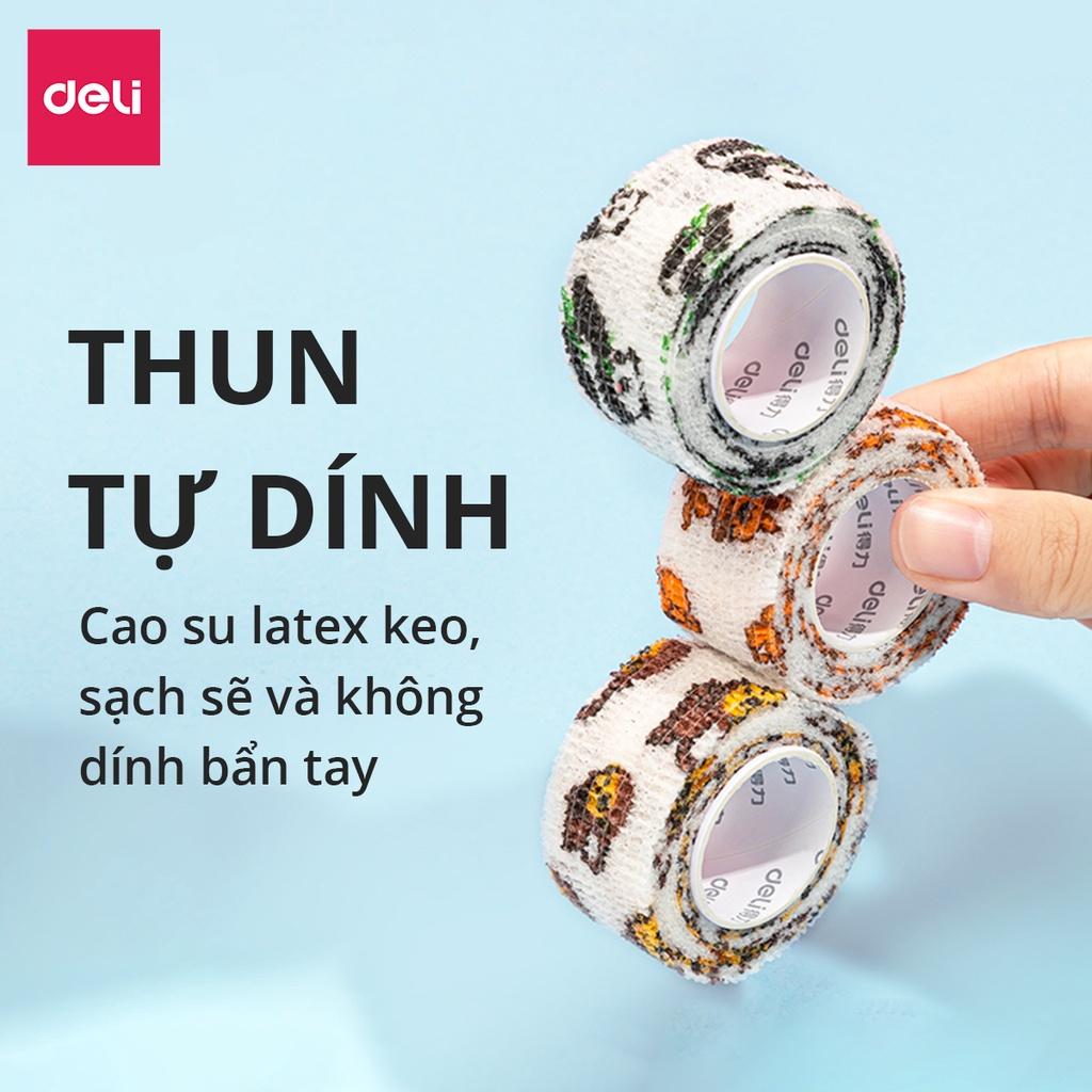 Băng quấn ngón tay băng dính bảo vệ ngón tay hoạ tiết dễ thương - Hai cuộn băng - JF672