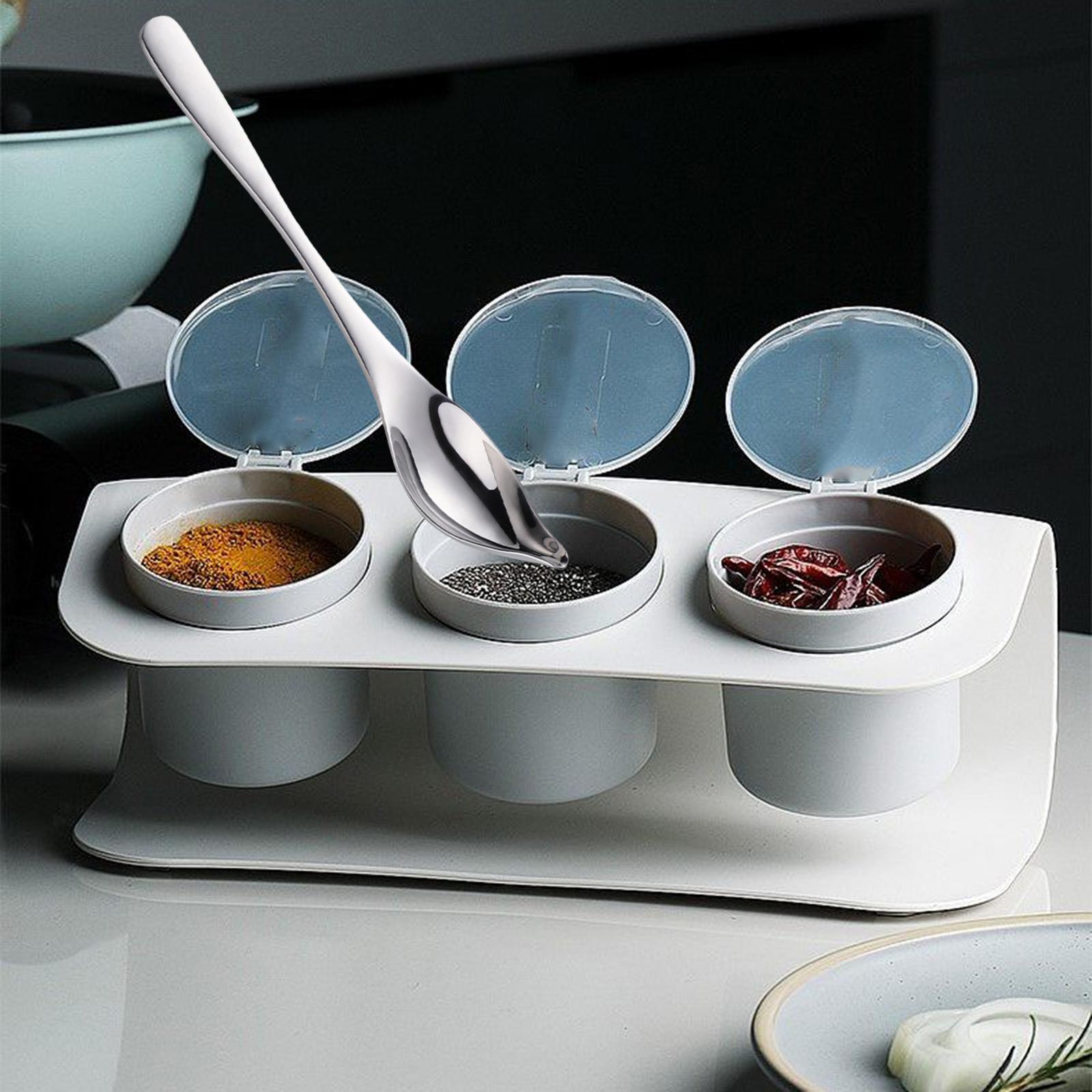 Saucier Spoon Honey Sauce Metal Spoons for Home Restaurant Decorative Plates