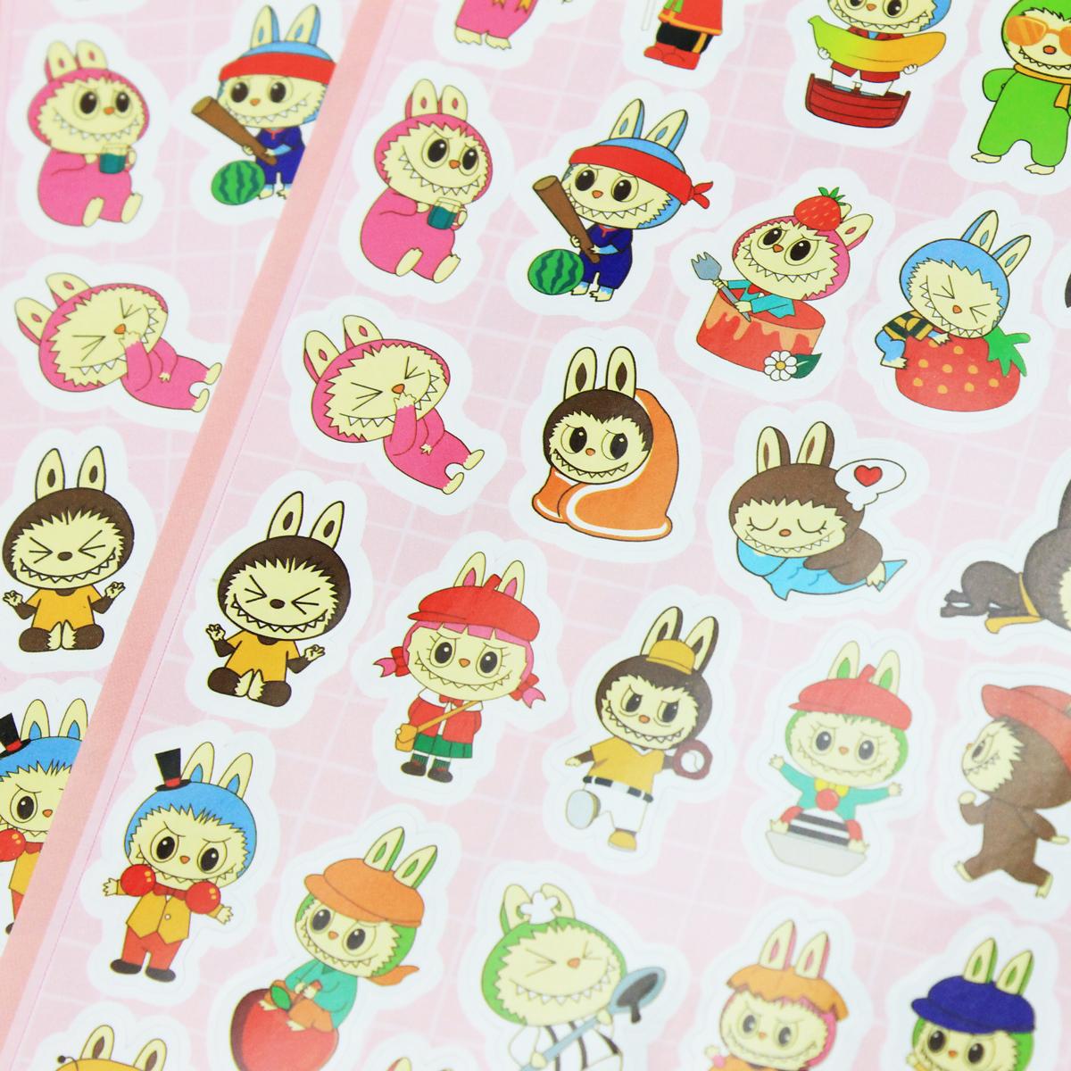 Bộ 2 Tờ Sticker LBB Vui Nhộn - Liên Hiệp Thành USLBB28X2